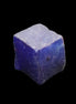 Sapphire cube from Sri Lanka (dyed) 24mm 141ct in sunlight - Rocks and Things Store