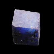 Sapphire cube from Sri Lanka (dyed) 24mm 141ct in sunlight - Rocks and Things Store