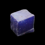 Sapphire cube from Sri Lanka (dyed) 24mm 141ct in sunlight - Rocks and Things Store