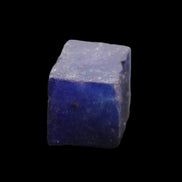 Sapphire cube from Sri Lanka (dyed) 24mm 141ct in sunlight - Rocks and Things Store