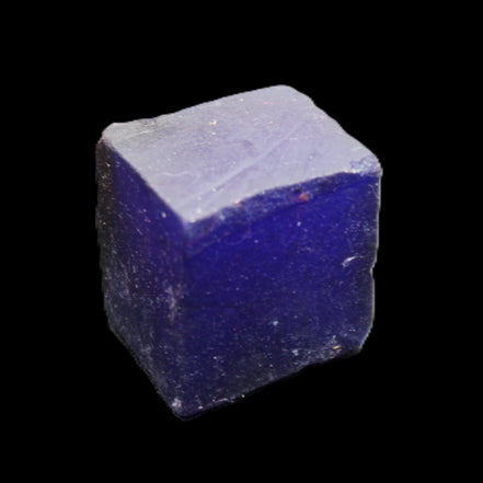 Sapphire cube from Sri Lanka (dyed) 24mm 141ct in sunlight - Rocks and Things Store