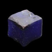 Sapphire cube from Sri Lanka (dyed) 24mm 141ct in sunlight - Rocks and Things Store