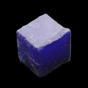 Sapphire cube from Sri Lanka (dyed) 24mm 141ct in sunlight - Rocks and Things Store