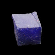 Sapphire cube from Sri Lanka (dyed) 24mm 141ct in sunlight - Rocks and Things Store