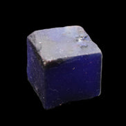 Sapphire cube from Sri Lanka (dyed) 24mm 141ct in sunlight - Rocks and Things Store