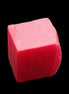 Ruby cube from Mynamar (dyed) 26*25mm 120ct 24g in sunlight - Rocks and Things Store