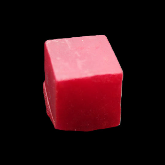 Ruby cube from Mynamar (dyed) 26*25mm 120ct 24g in sunlight - Rocks and Things Store