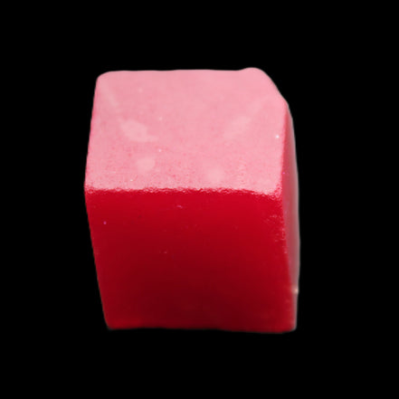 Ruby cube from Mynamar (dyed) 26*25mm 120ct 24g in sunlight - Rocks and Things Store