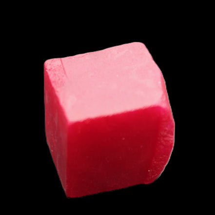 Ruby cube from Mynamar (dyed) 26*25mm 120ct 24g in sunlight - Rocks and Things Store