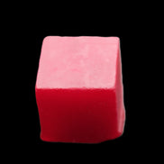 Ruby cube from Mynamar (dyed) 26*25mm 120ct 24g in sunlight - Rocks and Things Store