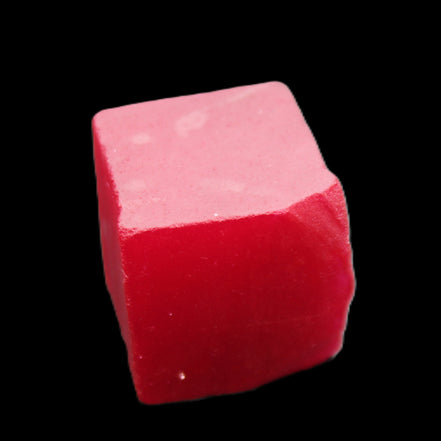 Ruby cube from Mynamar (dyed) 26*25mm 120ct 24g in sunlight - Rocks and Things Store