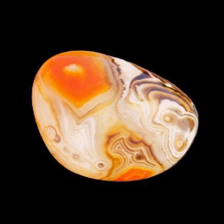 Crazy Lace Agate 47*37*19mm 46g in sunlight - Rocks and Things Store