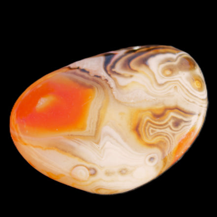 Crazy Lace Agate 47*37*19mm 46g in sunlight - Rocks and Things Store
