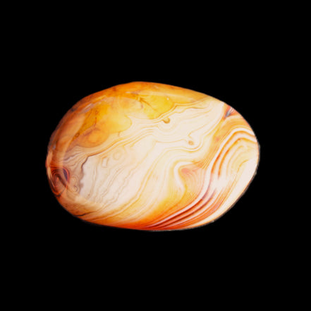 Crazy Lace Agate 48*36*17mm 41g in sunlight - Rocks and Things Store