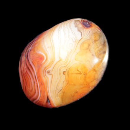 Crazy Lace Agate 48*36*17mm 41g in sunlight - Rocks and Things Store