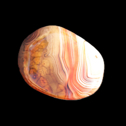 Crazy Lace Agate 48*36*17mm 41g in sunlight - Rocks and Things Store