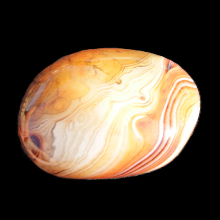 Crazy Lace Agate 48*36*17mm 41g in sunlight - Rocks and Things Store
