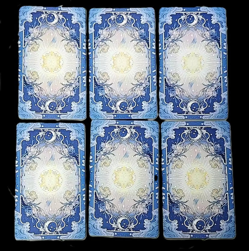 Silent Desolate 78-Card Tarot Deck in sunlight - Rocks and Things Store