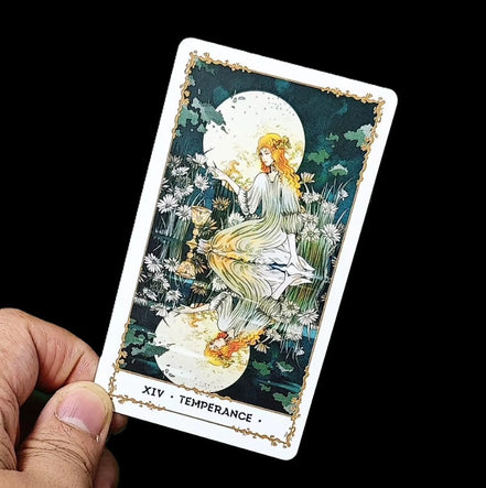 Silent Desolate 78-Card Tarot Deck in sunlight - Rocks and Things Store