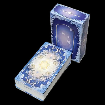 Silent Desolate 78-Card Tarot Deck in sunlight - Rocks and Things Store
