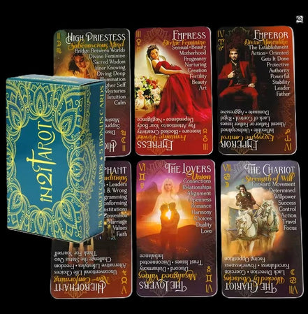 In2It Tarot Deck 78 card deck in sunlight - Rocks and Things Store