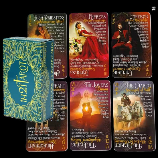 In2It Tarot Deck 78 card deck in sunlight - Rocks and Things Store