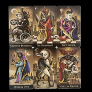 Deviant Moon 78 Cards Tarot Deck in sunlight - Rocks and Things Store