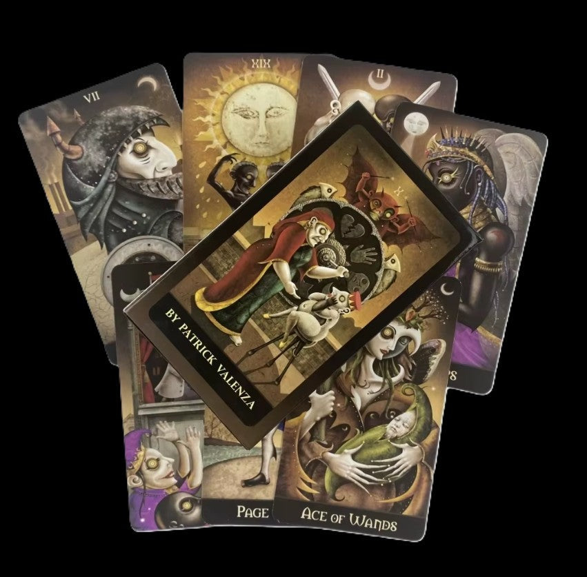 Deviant Moon 78 Cards Tarot Deck in sunlight - Rocks and Things Store