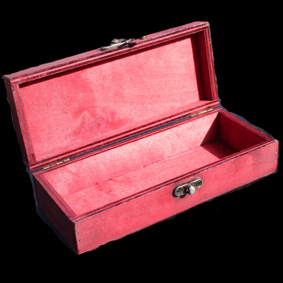 Retro Look Pen Box storage organiser in sunlight - Rocks and Things Store