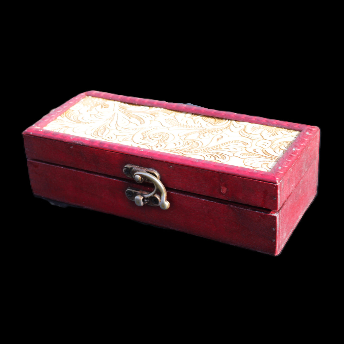 Retro Look Pen Box storage organiser in sunlight - Rocks and Things Store