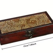 Retro Look Pen Box storage organiser in sunlight - Rocks and Things Store