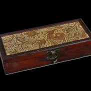 Retro Look Pen Box storage organiser in sunlight - Rocks and Things Store