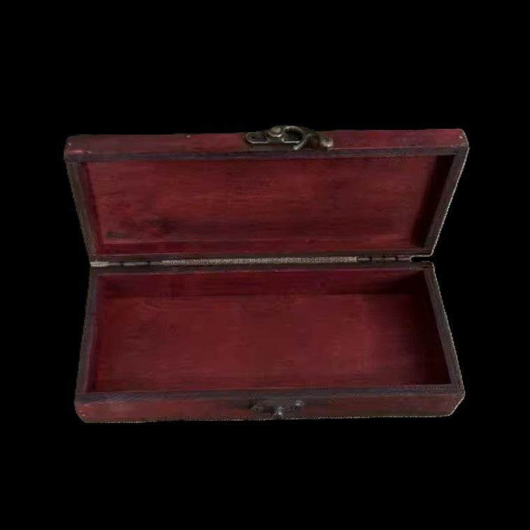 Retro Look Pen Box storage organiser in sunlight - Rocks and Things Store