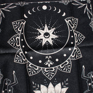 Moonlight Flower Tarot Card Table Cloth and Altar Mat 49*49cm in sunlight - Rocks and Things Store