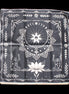 Moonlight Flower Tarot Card Table Cloth and Altar Mat 49*49cm in sunlight - Rocks and Things Store