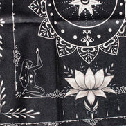 Moonlight Flower Tarot Card Table Cloth and Altar Mat 49*49cm in sunlight - Rocks and Things Store