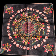 Moonlight Flower Tarot Card Table Cloth and Altar Mat 49*49cm in sunlight - Rocks and Things Store