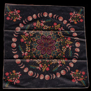 Moonlight Flower Tarot Card Table Cloth and Altar Mat 49*49cm in sunlight - Rocks and Things Store