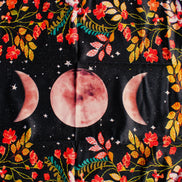Moonlight Flower Tarot Card Table Cloth and Altar Mat 49*49cm in sunlight - Rocks and Things Store