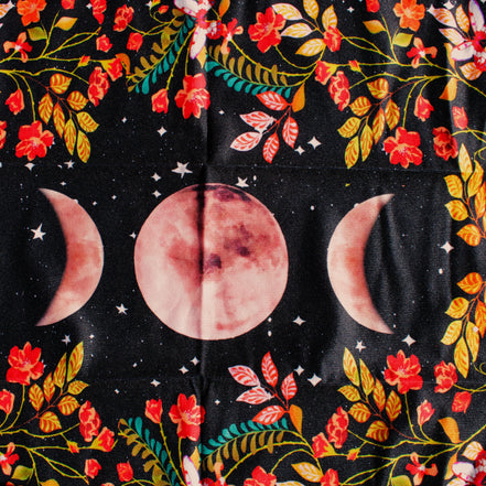 Moonlight Flower Tarot Card Table Cloth and Altar Mat 49*49cm in sunlight - Rocks and Things Store