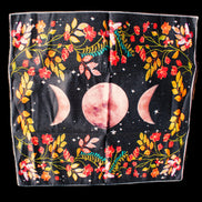Moonlight Flower Tarot Card Table Cloth and Altar Mat 49*49cm in sunlight - Rocks and Things Store