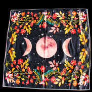 Moonlight Flower Tarot Card Table Cloth and Altar Mat 49*49cm in sunlight - Rocks and Things Store