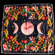Moonlight Flower Tarot Card Table Cloth and Altar Mat 49*49cm in sunlight - Rocks and Things Store