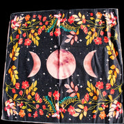 Moonlight Flower Tarot Card Table Cloth and Altar Mat 49*49cm in sunlight - Rocks and Things Store