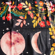 Moonlight Flower Tarot Card Table Cloth and Altar Mat 49*49cm in sunlight - Rocks and Things Store