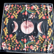Moonlight Flower Tarot Card Table Cloth and Altar Mat 49*49cm in sunlight - Rocks and Things Store