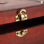 Retro look Wooden storage case 23*16*7.5cm in sunlight - Rocks and Things Store