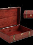 Retro look Wooden storage case 23*16*7.5cm in sunlight - Rocks and Things Store