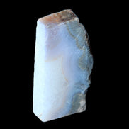 Blue Lace Flower Agate slice 70*38*15mm 92g in sunlight - Rocks and Things Store