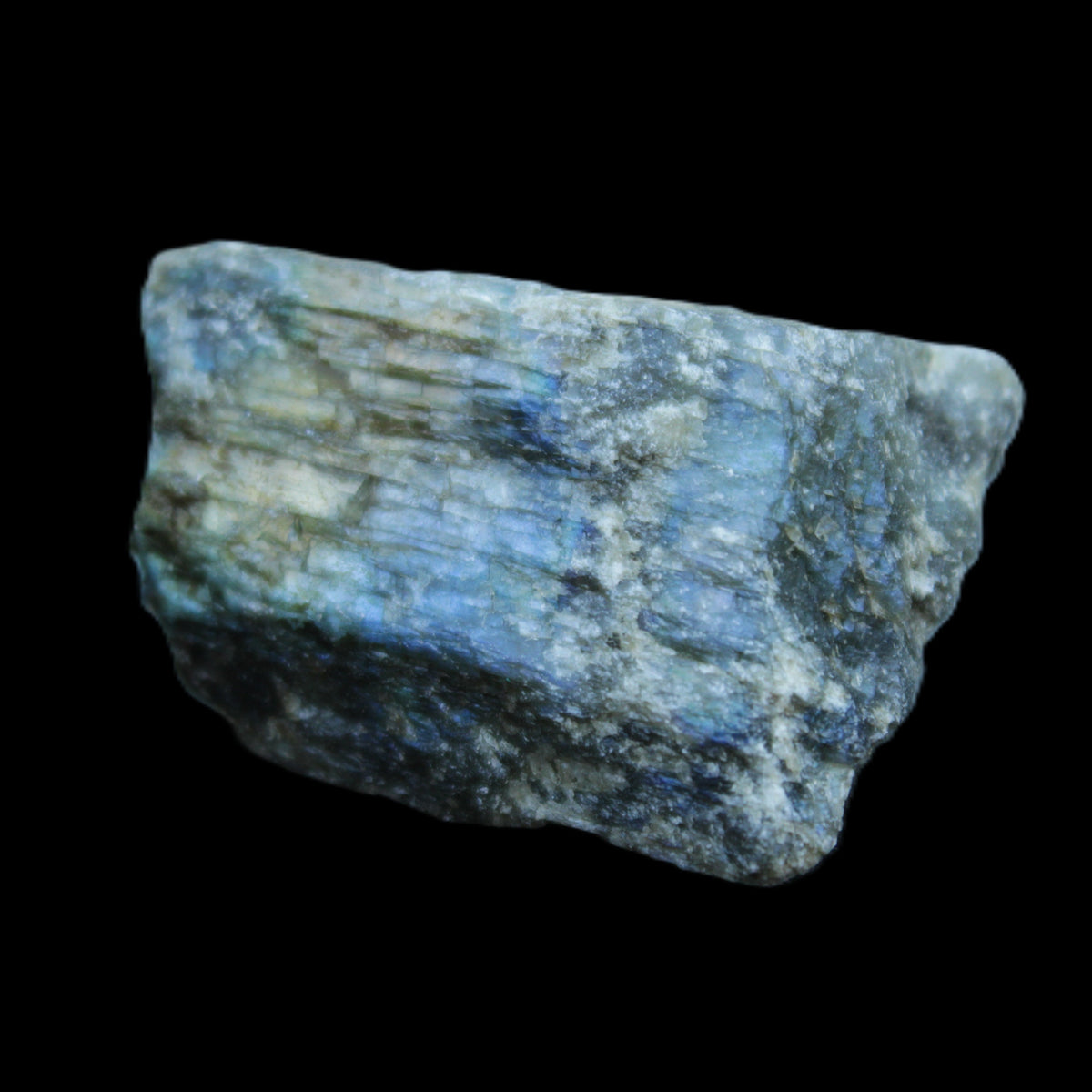 Natural Labradorite stone 45*32*22mm 48g in sunlight - Rocks and Things Store